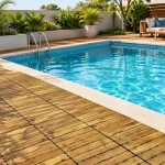 WPC decking for pool areas Dubai