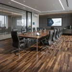 Caramel Hickory LVT Flooring