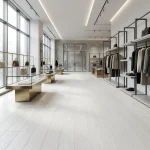 Durable Ceramic White Plank