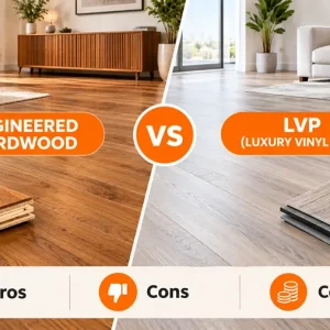 Engineered Hardwood vs LVP