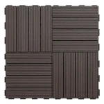 Espresso Dark Brown Deck Tiles