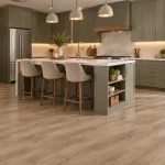 moisture-resistant kitchen flooring