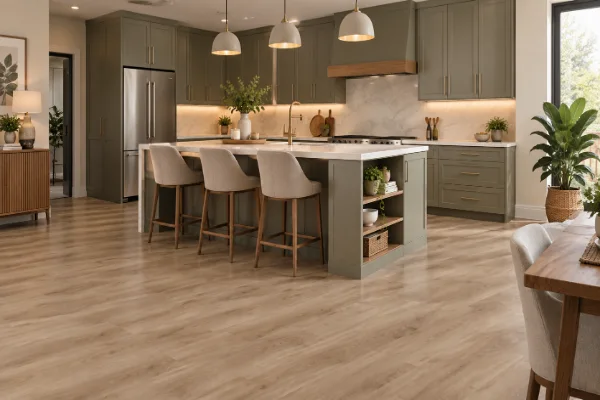 moisture-resistant kitchen flooring