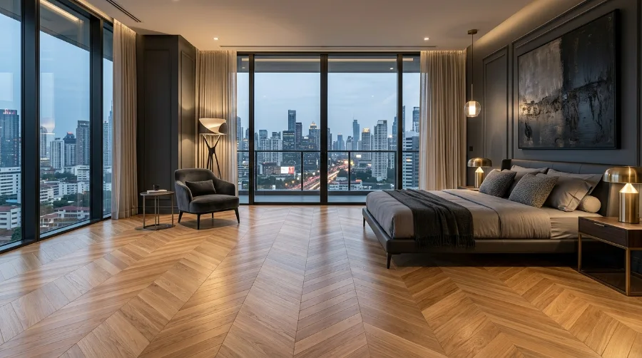 Herringbone Flooring for a Stylish Statement