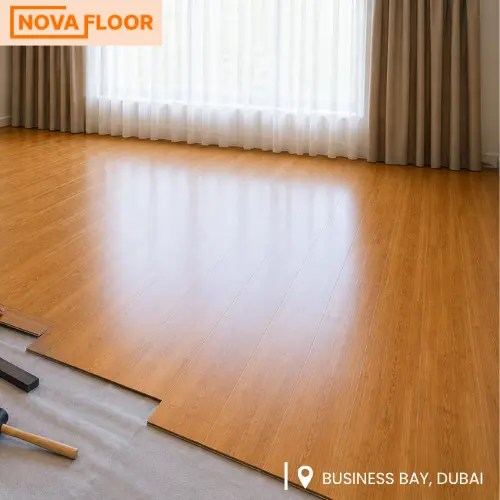 Honey Oak Luxury Vinyl Plank (LVT) Project 3
