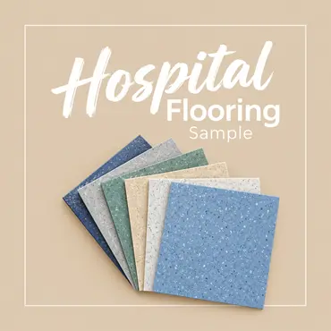 Hospital Vinyl Flooring sample - #1 Healthcare Flooring