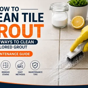 How To Clean Tile Grout | 12 DIY Methods