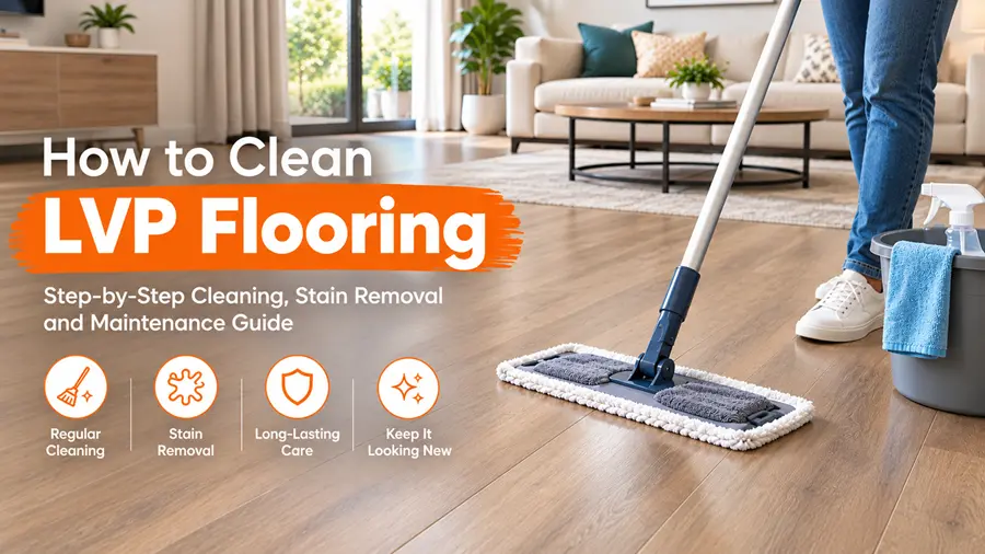 How to Clean LVP Flooring