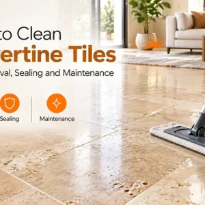 How to Clean Travertine Tiles