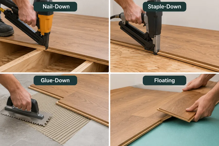 Installation Methods for Tongue and Groove Flooring