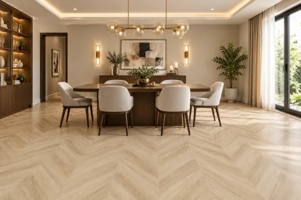 Herringbone Luxury Vinyl Tiles