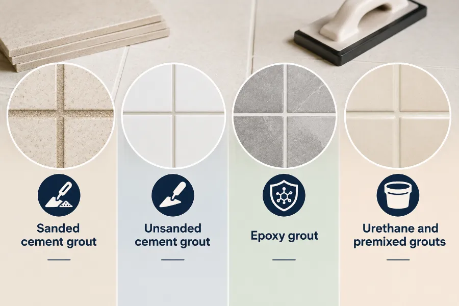 Know Your Tile Grout Type First