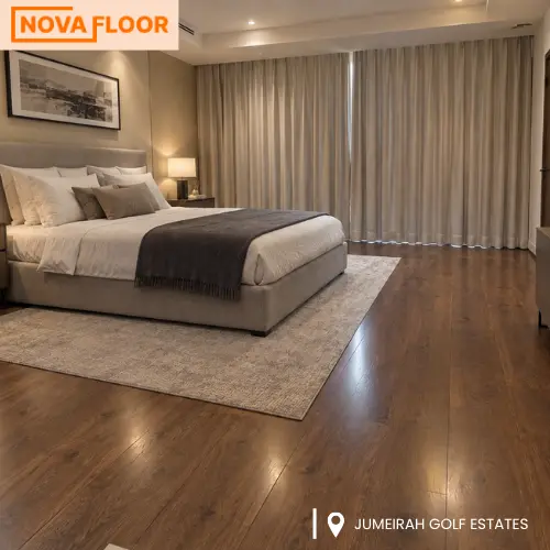 LVT Flooring Installation at Jumeirah Golf Estates