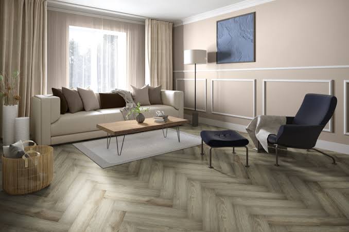 LVT Herringbone Design