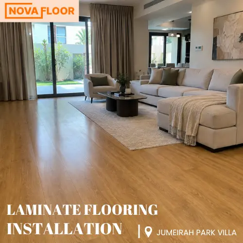 Laminate Flooring Installation at Jumeirah Park Villa, Dubai