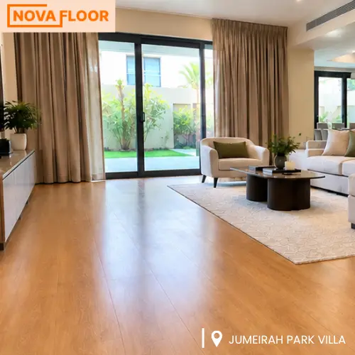Laminate Flooring Installation at Jumeirah Park Villa
