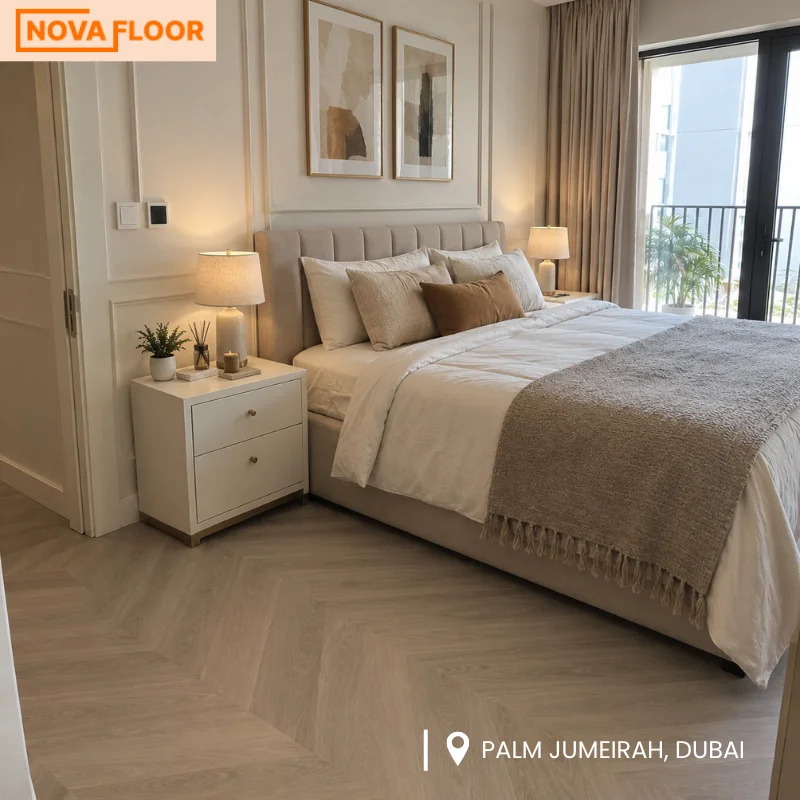 Luxury SPC flooring solution for Palm Jumeirah interiors