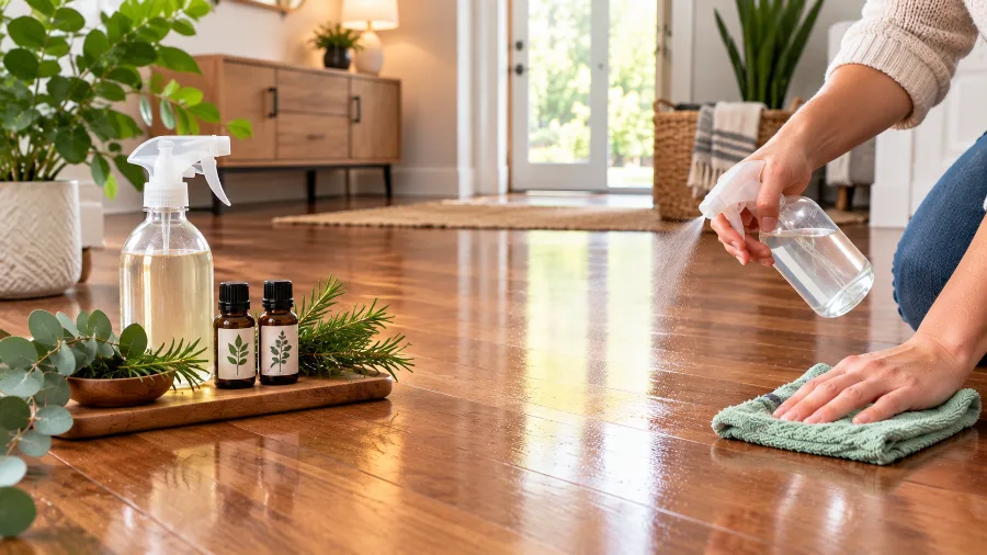 Method 7: Tea Tree And Eucalyptus Spray (Natural Disinfectant)