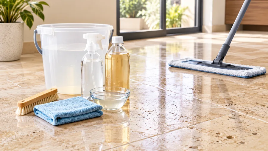 Mix your cleaner