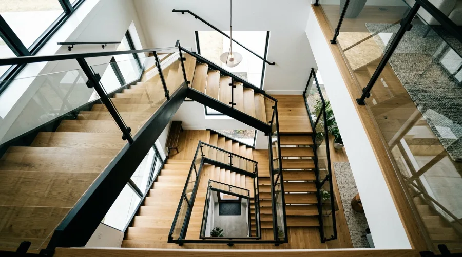 Open-Well Staircase