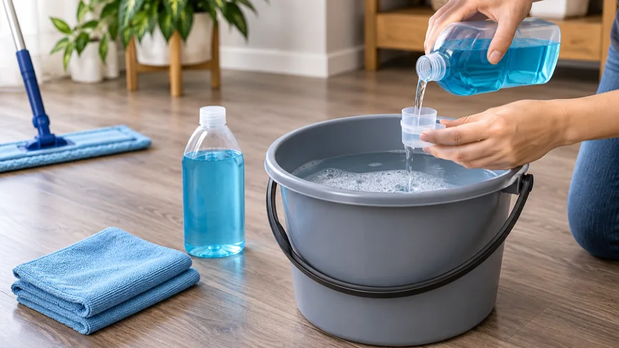 Prepare the Cleaning Solution