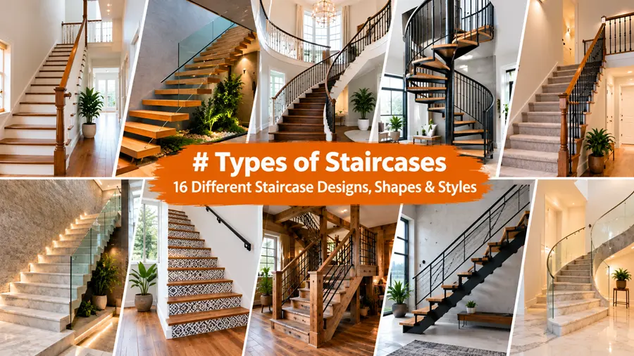 Types of Staircases