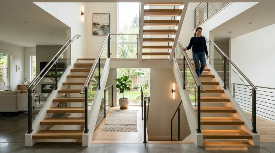 U-Shaped Staircase