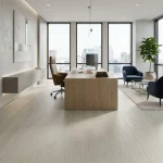 Water-resistant Silver Spruce LVT Flooring