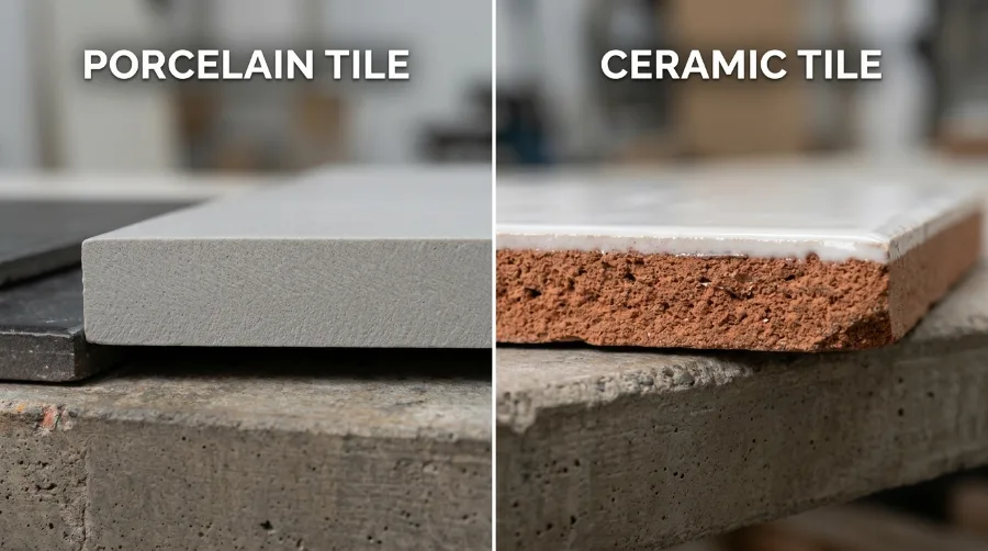 What Is the Difference Between Porcelain and Ceramic Tile
