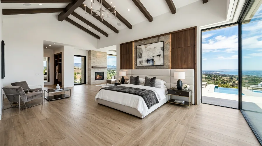 Wood-Look Porcelain Tile for Hot Climates