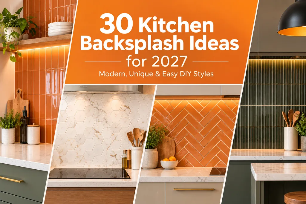 30 Kitchen Backsplash Ideas 2027