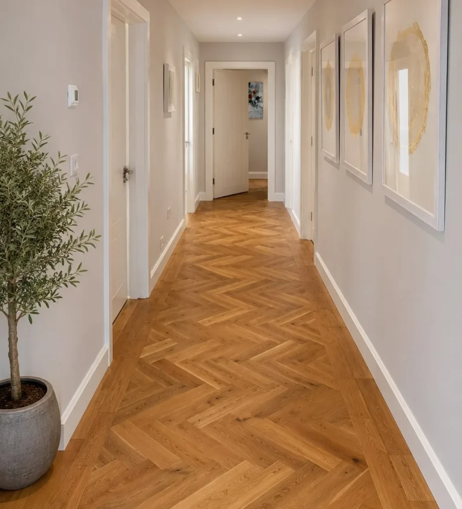 Cheap herringbone flooring for apartment