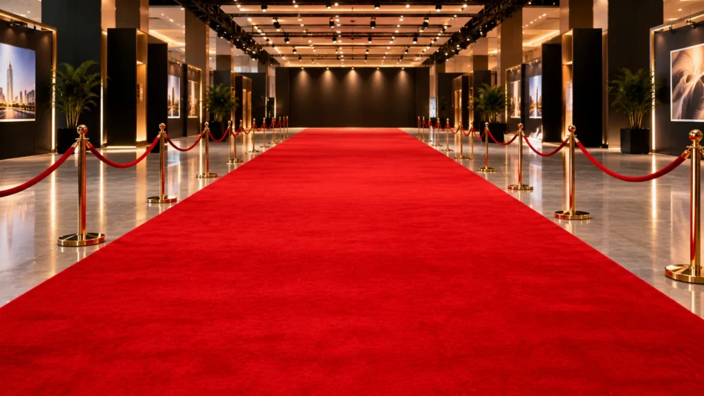 Grand Red Carpet Exhibition Hall