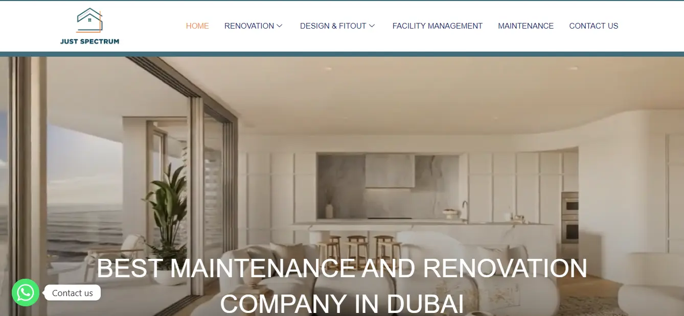 Just Spectrum – Home & Villa Renovation Expert in Dubai