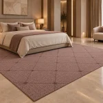 Luxury Smoky Rose Bedroom carpet