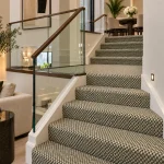 Monochrome Woven Stair Carpet