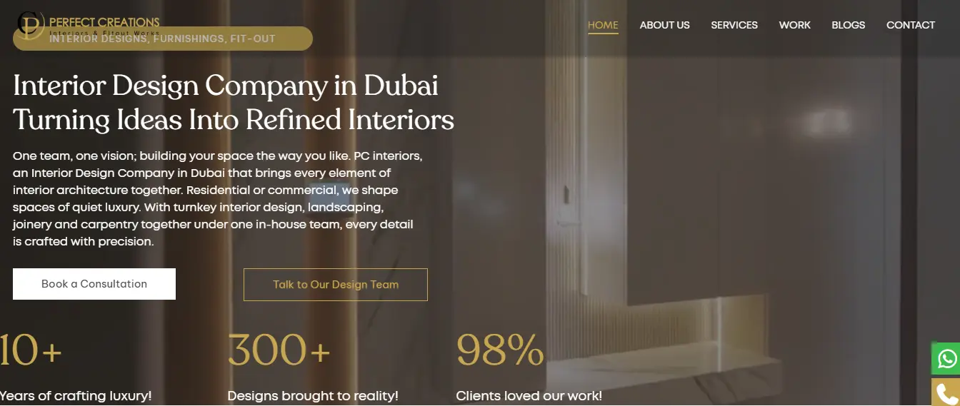 Perfect Creations Interiors