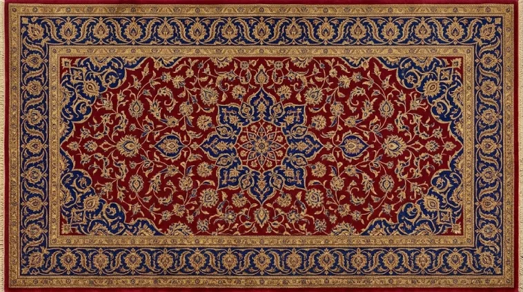 Persian red carpet in Dubai
