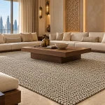 Luxury Recife Grey Natural Sisal Carpet in Dubai