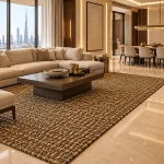 Rich Brown Natural Sisal Carpet in Dubai