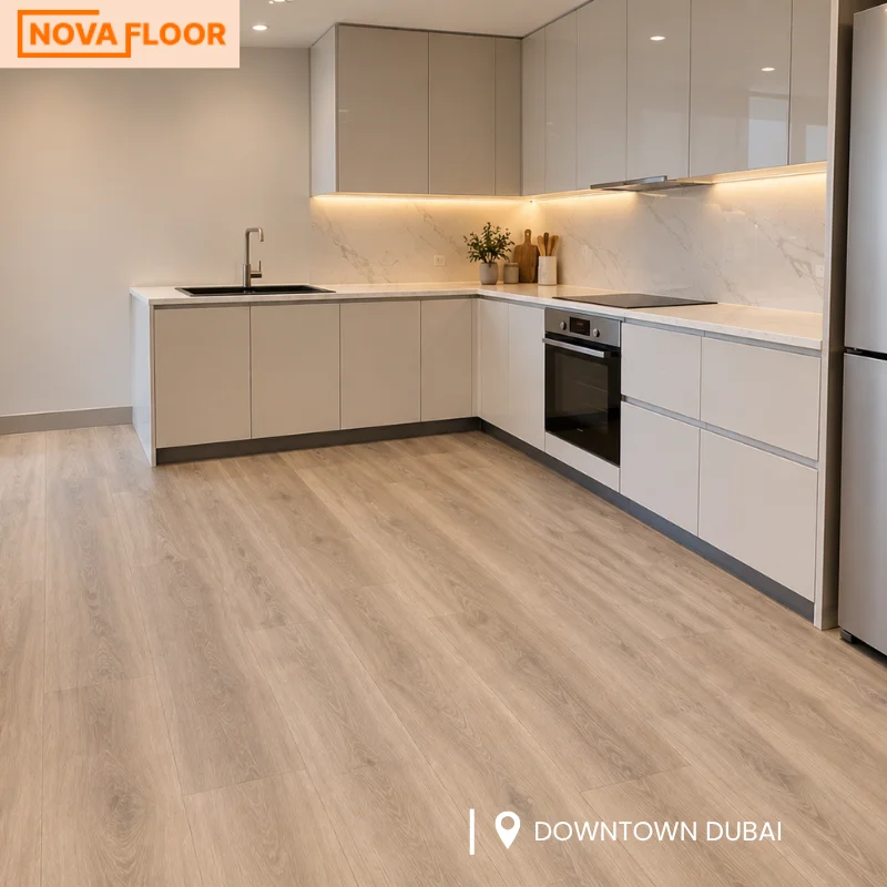 SPC kitchen Flooring Installation Project
