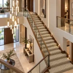 Sophisticated Chunky Stair Carpet