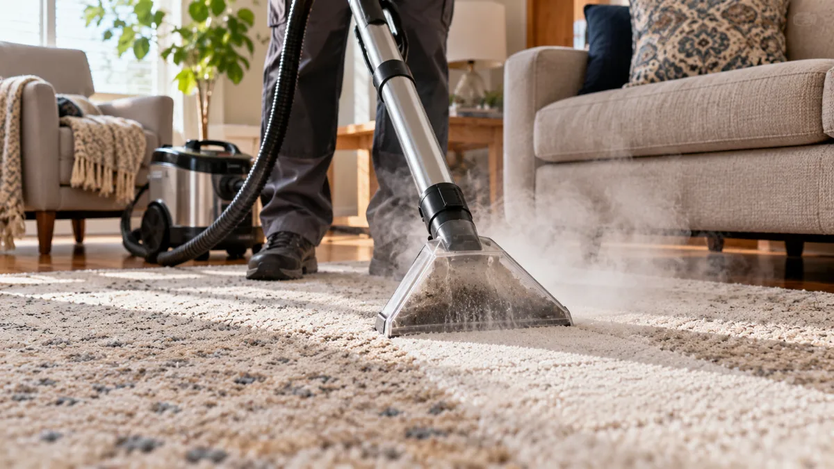 Steam Clean Carpets, Rugs, and Upholstery
