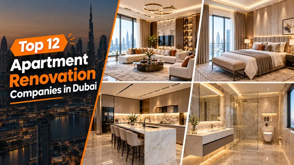 Top 12 Apartment Renovation Companies in Dubai