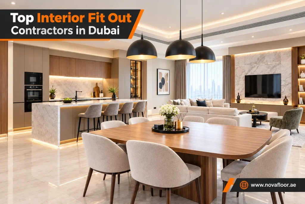 Top Interior Fit Out Contractors in Dubai