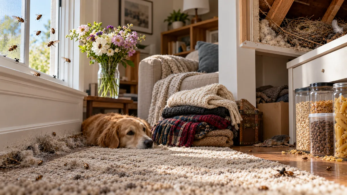 What Causes Carpet Beetles in Your Home